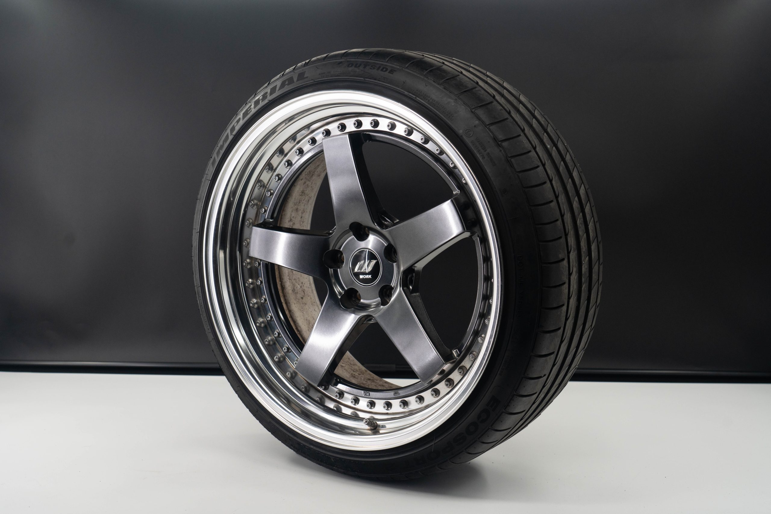 WORK ZISTANCE　W5S ブラック 20インチ 5H114.3 10.5J+16 4本 73.3 送料無料 WORK ZISTANCE W5S ブラック 20インチ 5H114.3 9.5J+32 4本 73.3 送料